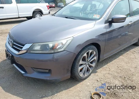 2015 Honda Accord Sport из США, поврежденный, VIN 1HGCR2F5XFA055660